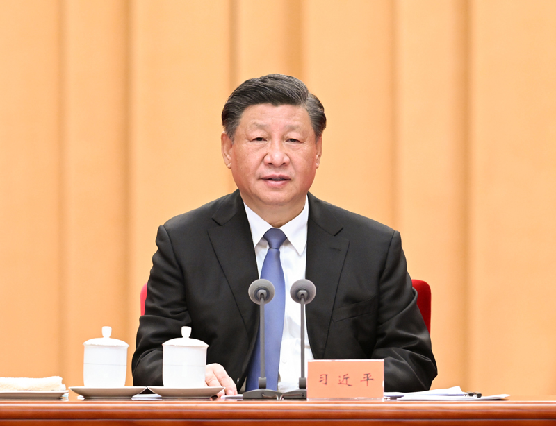 1月9日，中共中央總書記、國家主席、中央軍委主席習近平在中國共產黨第二十屆中央紀律檢查委員會第二次全體會議上發表重要講話。